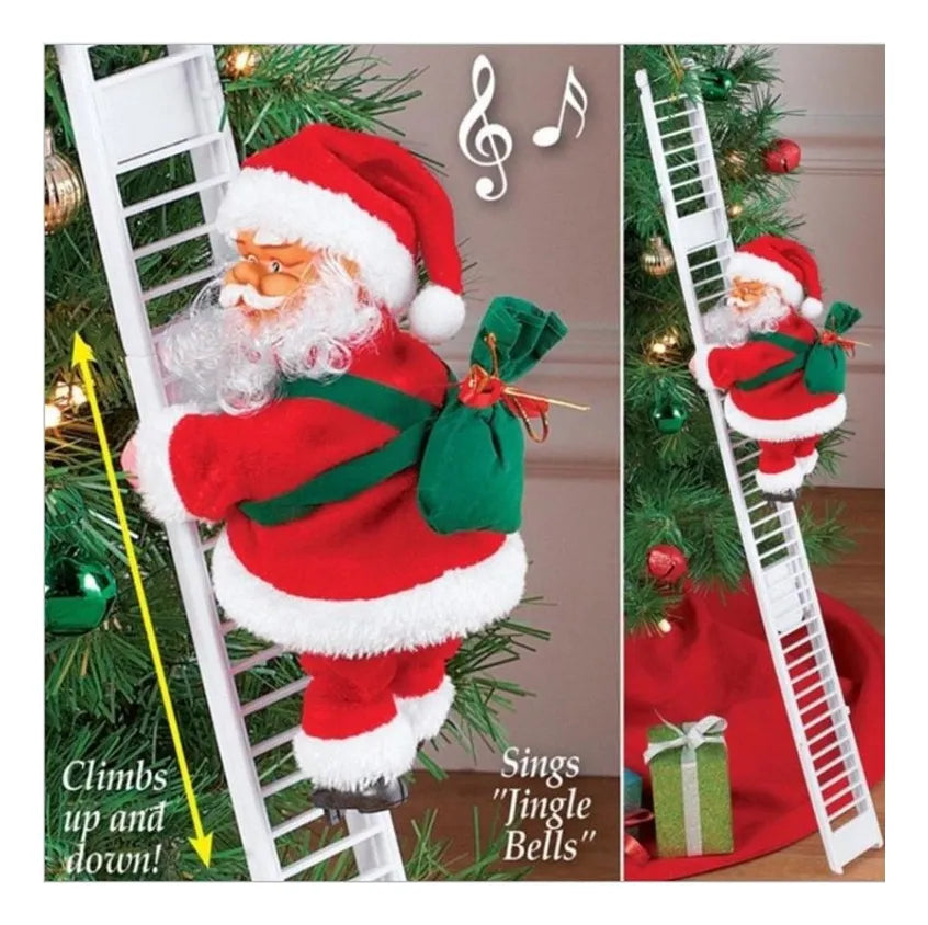 ✨GOLDEN SANTA🎅 – 🎶 Papá Noel con Escalera Musical 🎶 (PROMO 2X1)
