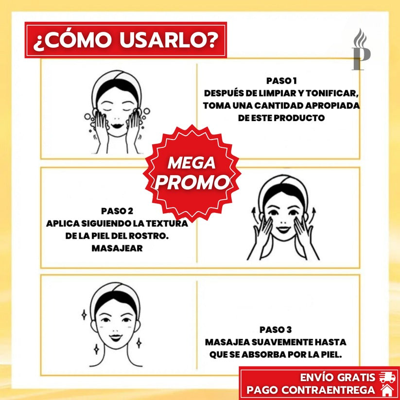 OFERTA 2X1 GlowAge Elite ¿Por Qué Conformarte Con Ocultar Arrugas Cuando Puedes Eliminarlas?