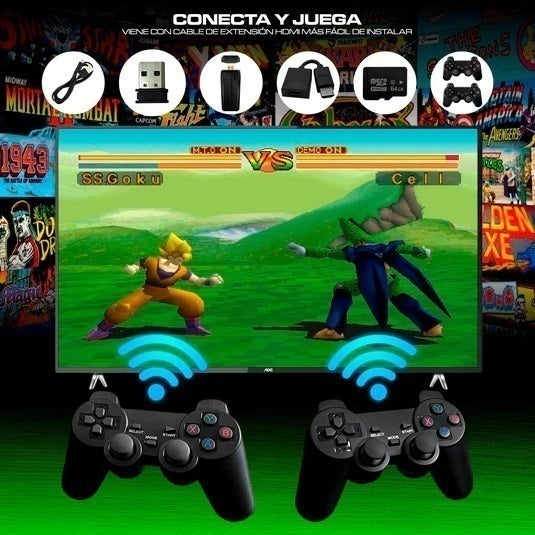 RetroStick 4K -🔥 “¡Revive tu infancia hoy mismo por solo $36!”