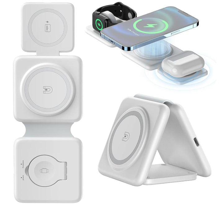 ✨ MagCharge 3 en 1 – Carga sin límites, vive sin cables.