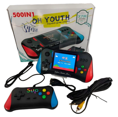 🎮GameBox 500🎮 - Consola Portátil Sup X 500 Juegos + Control 2do Jugador...!!!