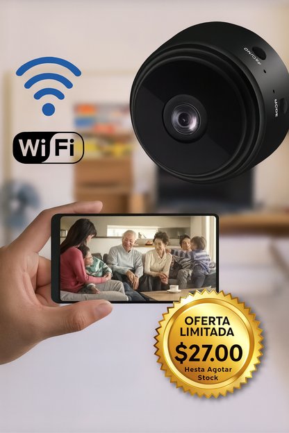 mini cámara espía -  “Vigilancia 24/7 desde tu celular”