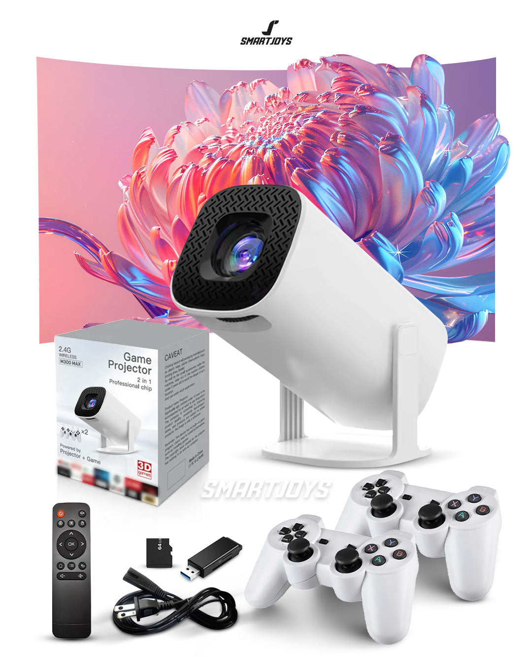 🎮GameWall - 🔥“Proyecta tu mundo gamer en grande con el  Android Hy300 pro📽