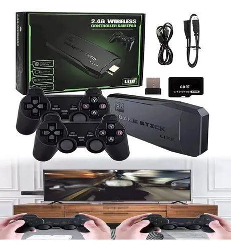 RetroStick 4K -🔥 “¡Revive tu infancia hoy mismo por solo $44!”